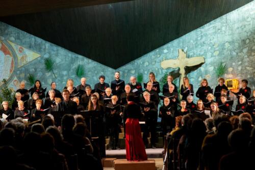 Concert du Choeur de l'Aude à l'église Saint Jacques, Le Viguier, Carcassonne, le 9 avril 2022